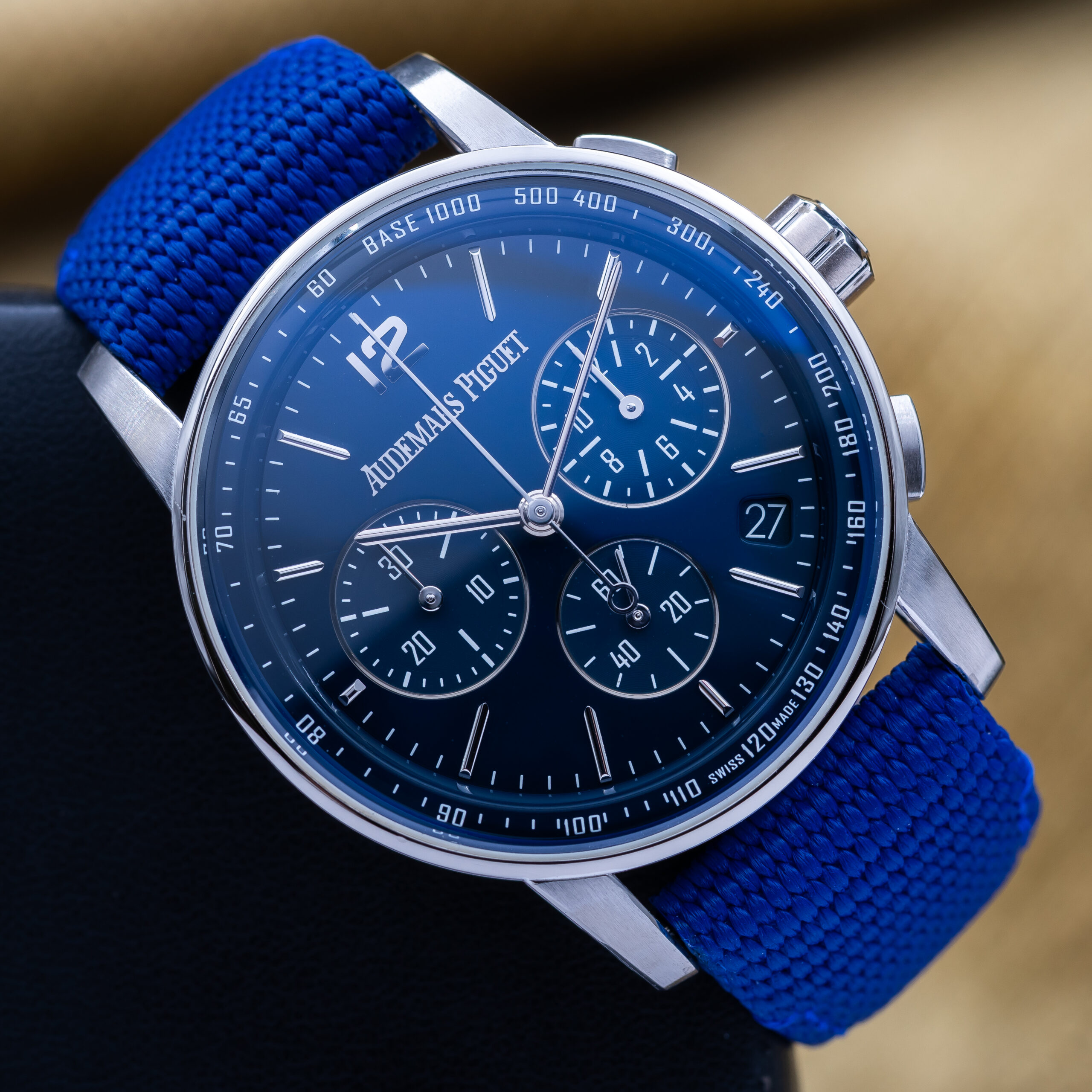 Audemars Piguet Code 11.59 Chronograph 41mm White Gold AP Blue Dial - 26393BC